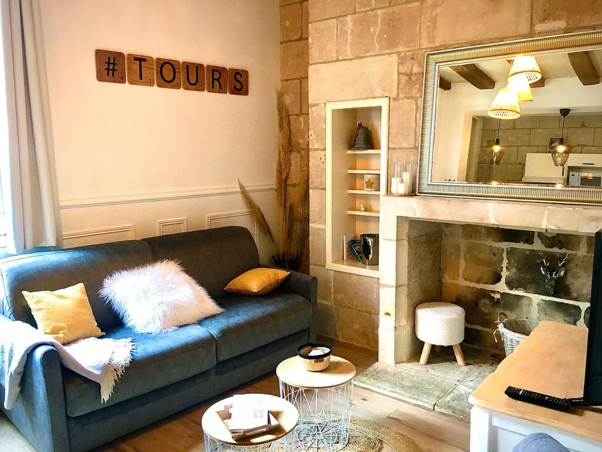 Vieux Tours, Charmant T2 40M2, 4 Pers, Lumineux Kültér fotó
