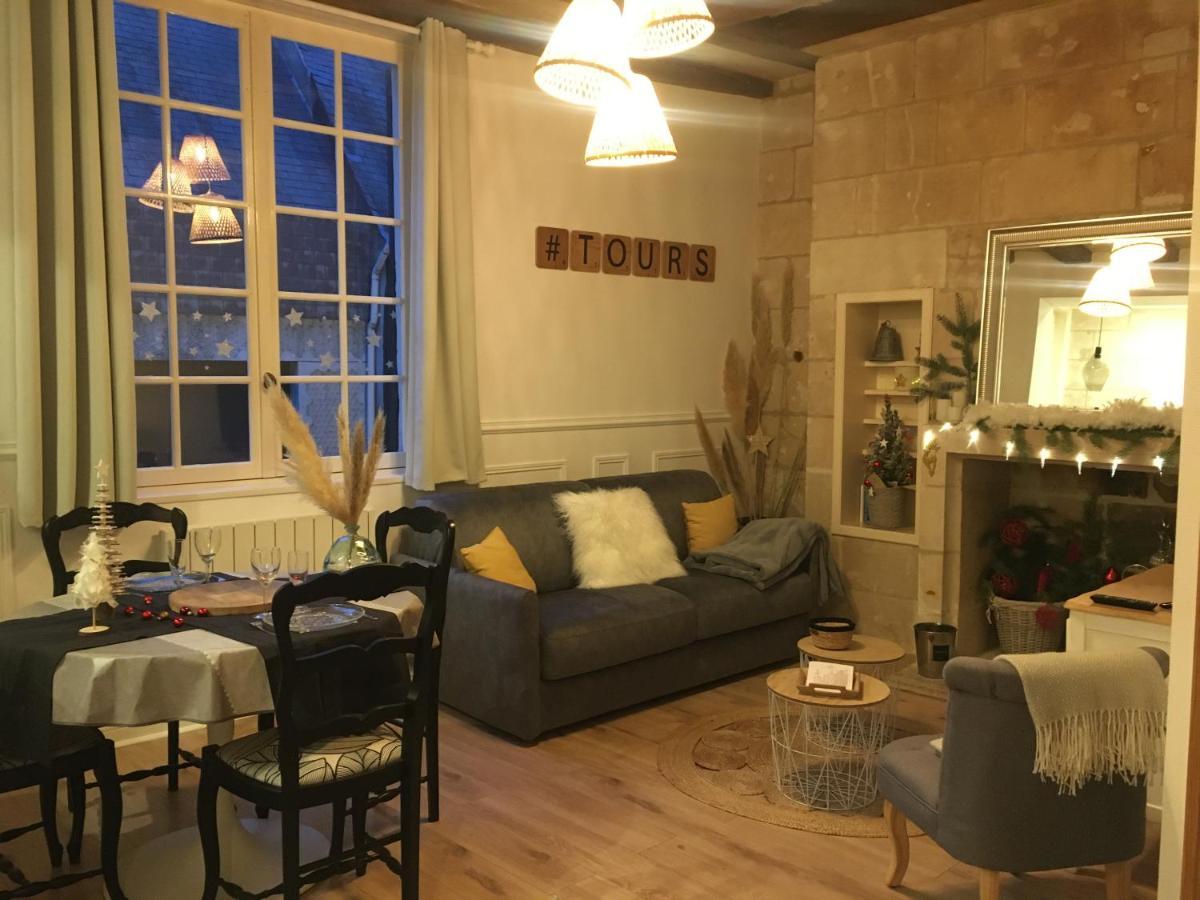 Vieux Tours, Charmant T2 40M2, 4 Pers, Lumineux Kültér fotó