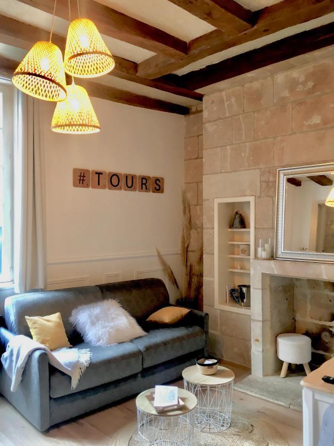 Vieux Tours, Charmant T2 40M2, 4 Pers, Lumineux Kültér fotó